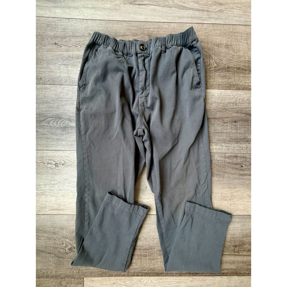 Cove Everyday Pant Charcoal Gray Cotton Chino Everyday Office 32x32